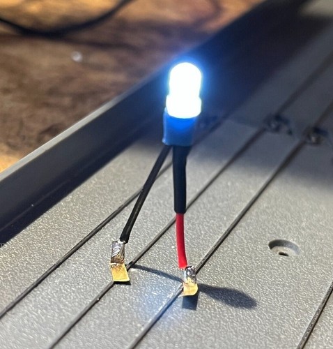 Bright white led - light, short